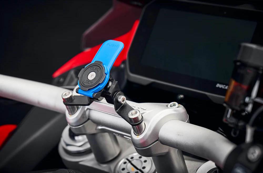 Ducati Multistrada V4 Quad Lock kompatibler Navihalter von Evotech Performance